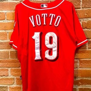 Embroidered Cincinnati Reds Joey Votto jersey